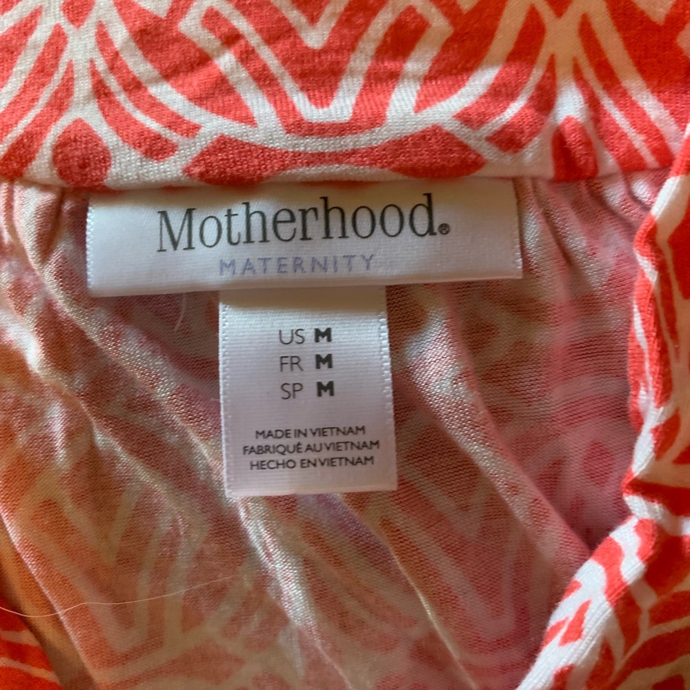 Motherhood Maternity Coral maxi dress - Picture 2 of 2
